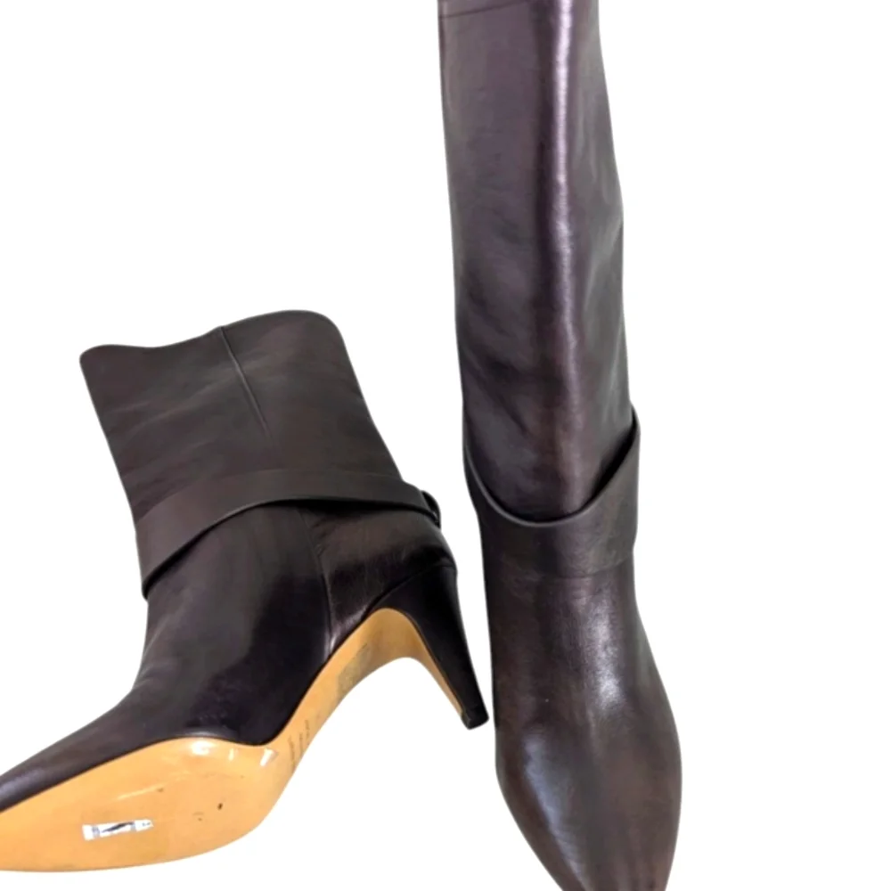Isabel Marant Elegant Brown Leather Women's Boots...size EU 38/US 8